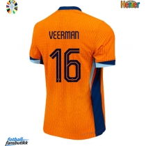 Nederland Joey Veerman #16 Hjemmedrakt EM 2024 Kortermet